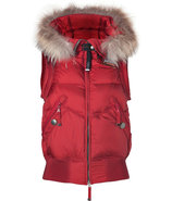 Red Bear Down Vest