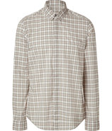 Light Brown Multi Plaid Shirt