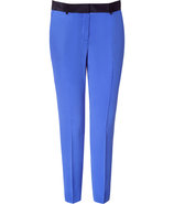 Royal Blue Silk Pants