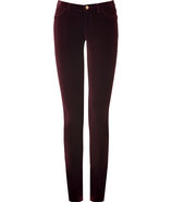 Bordeaux Velvet Pants