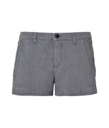 Graphite Linen Blend Shorts