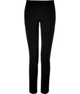 Black skinny leg pants