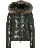 Deep Forest Adhara Down Jacket with Rakoon Fur