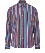 Blue Multi-Stripe Shirt