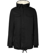 Black Cotton Austen Coat