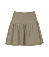 Mud Linen Blend Terra Skirt