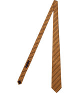 Topaz/Onyx Striped Silk Tie