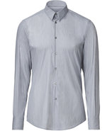 Grey Striped Classic City Shirt