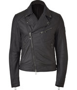 Black Clayton Moto Blouson
