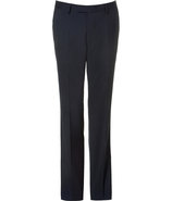 The New York Navy Pin Striped Wool Pants