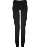 Black Stretch Jersey Pants