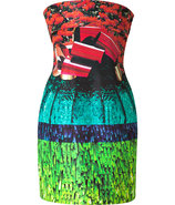 Multicolor Hunky Dory Silk Dress