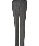 Grey Wool-Cashmere New York Pants