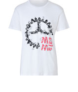 Wicken White Cotton Grind My Gears T-Shirt
