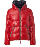 Red Dionisio Full Zip Down Jacket