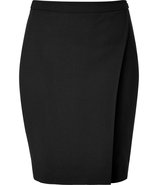 Black Asymmetrical Skirt