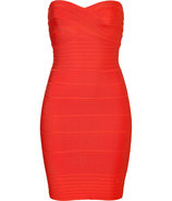 Cayenne Strapless Bandage Dress