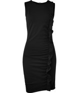 Black Melodico Sheath dress
