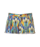 Multicolored Arrow Printed Boyfriend Short