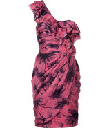 Persimmon One-Shoulder Dress