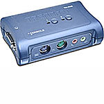 2-Port PS/2 KVM Switch with Audio Kit, (2) KVM Cab