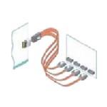 Internal MSAS x4 To SATA 4x1 Cable, 0.5m 2236600-R