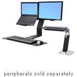 Ergotron, Inc. Ergotron WorkFit-A, LCD + Laptop 24