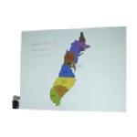 Elite 63  Self-Adhesive Dry Erase Whiteboard iWB63