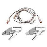 Belkin Cat6 UTP Patch Cable, White, Snagless, 3ft