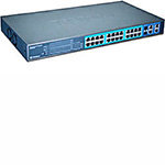 24-Port PoE 2-Port 10/100/1000 Gigabit Web Smart S