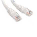 StarTech.com Cat5e Molded UTP Patch Cable, White,