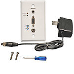 VGA-over-Cat5 Receiver RJ-45 Wallplate B132-100-WP