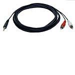 Tripp Lite Audio Y Splitter Adapter (1) 3.5MM Plug