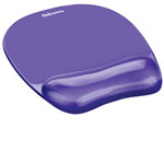 Gel Crystal Wrist Rest/Mouse Pad - Purple 91441