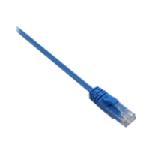 Cat6 Snagless Patch Cable, RJ-45 (M-M), Blue, 1ft 