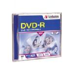 Verbatim 16x 4.7GB Branded DVD-R Disc 95051