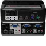 SwitchView MM2 2-port PS/2 USB KVM Switch with USB