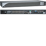 16-Port Serial Console Server Management Switch wi