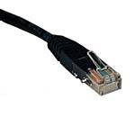 Tripp Lite Cat5e Patch Cable, Black, 10ft N002-010