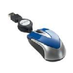 Verbatim Optical Mini Travel Mouse, Blue 97249