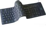Foldable Full Size Keyboard - Black AKB-230