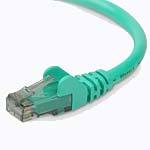 Belkin Cat6 UTP Patch Cable, Green, Snagless, 3ft