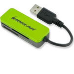 12-in-1 USB Pocket Card Reader/Writer IOG-GFR209