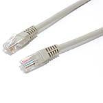 StarTech.com Cat5e Patch Cable, Molded, Gray, 2ft