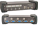 C2G Trulink 4-Port VGA/USB 2.0 KVM Switch