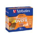 Verbatim 8x UltraLife Gold DVD-R Media (5-pack Jew