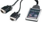 1-Port RS-232 serial PCMCIA Card with Detachable C