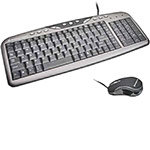 Compact Desktop Keyboard + Mouse Combo, EXCLUSIVE 
