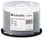 Verbatim 2.4x 8.5GB White Thermal Printable DVD+R 