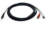 Tripp Lite Audio Y Splitter Adapter (1) 3.5MM Plug